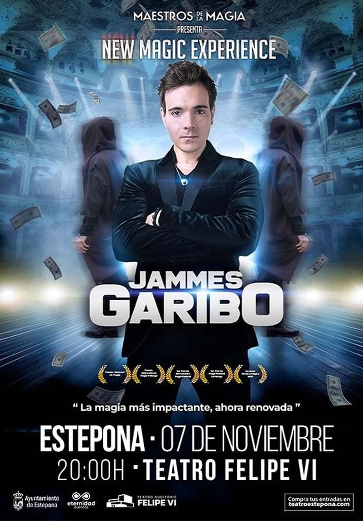 Illusionist Jammes Garibo to present 'New Magic Experience' in Estepona
