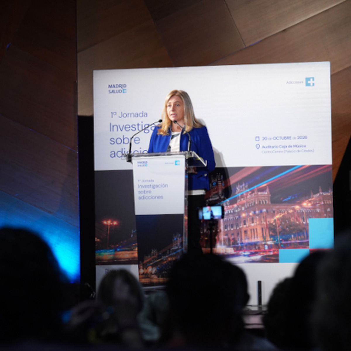 Sanz highlights research as key to addiction prevention policies