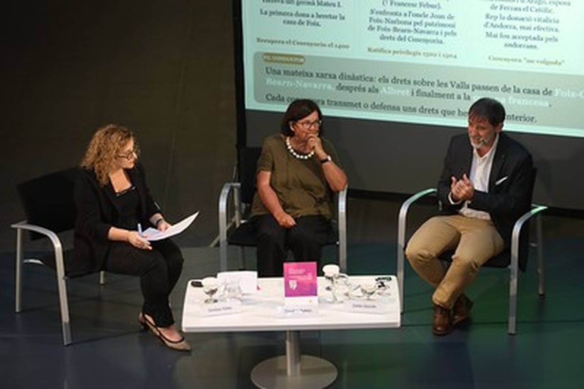 Claudine Pailhès and Carles Gascón present 'Les Cosenyores d’Andorra'