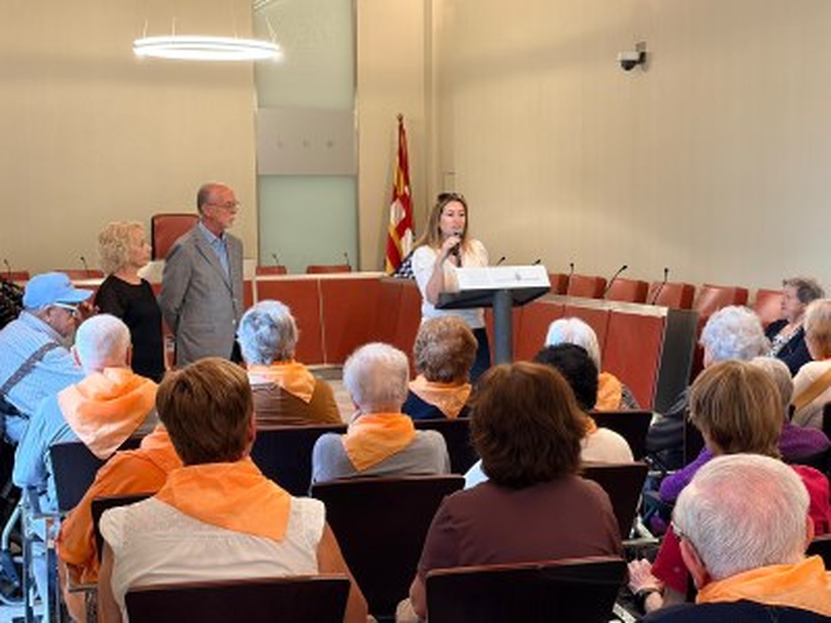 Igualada marks international day of older persons with manifesto reading