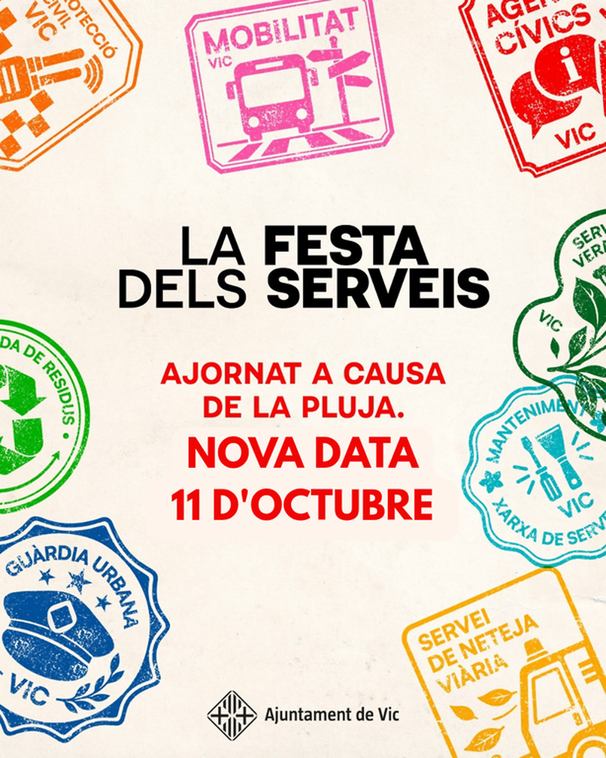 Festa dels Serveis postponed due to weather forecast