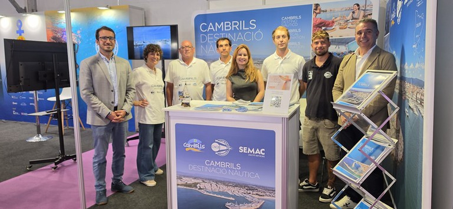 Cambrils enhances its profile as a nautical destination at the 63rd Barcelona International Boat Show