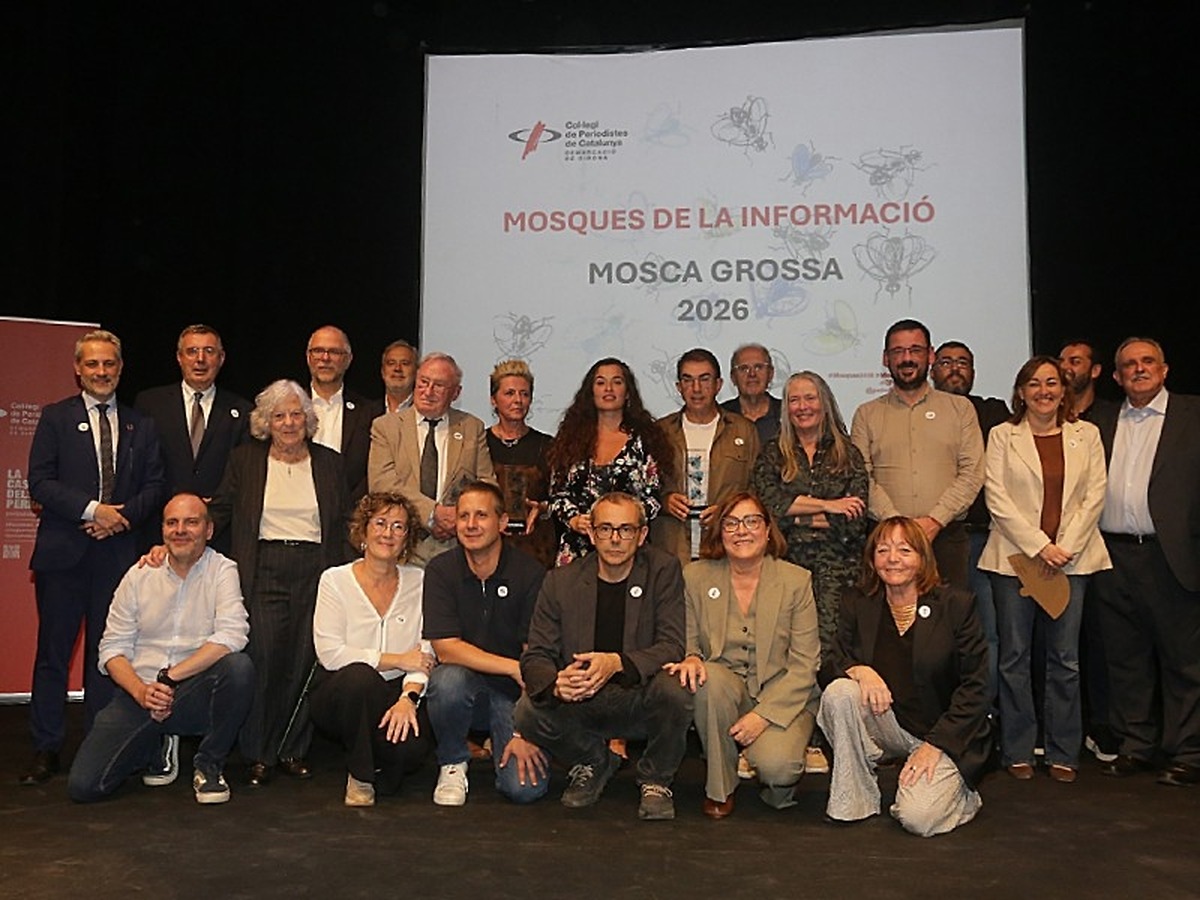 Moscas de la información 2026 celebrate journalism in Girona