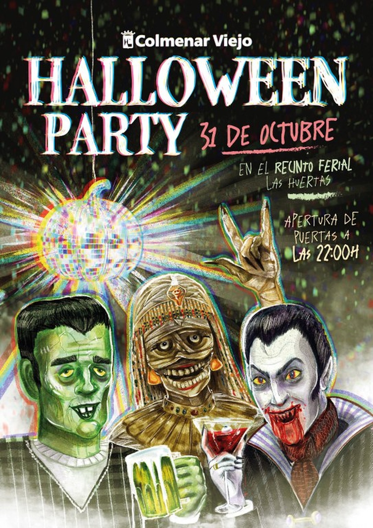 Colmenar Viejo prepares for a spooky Halloween with terror events and DJ night
