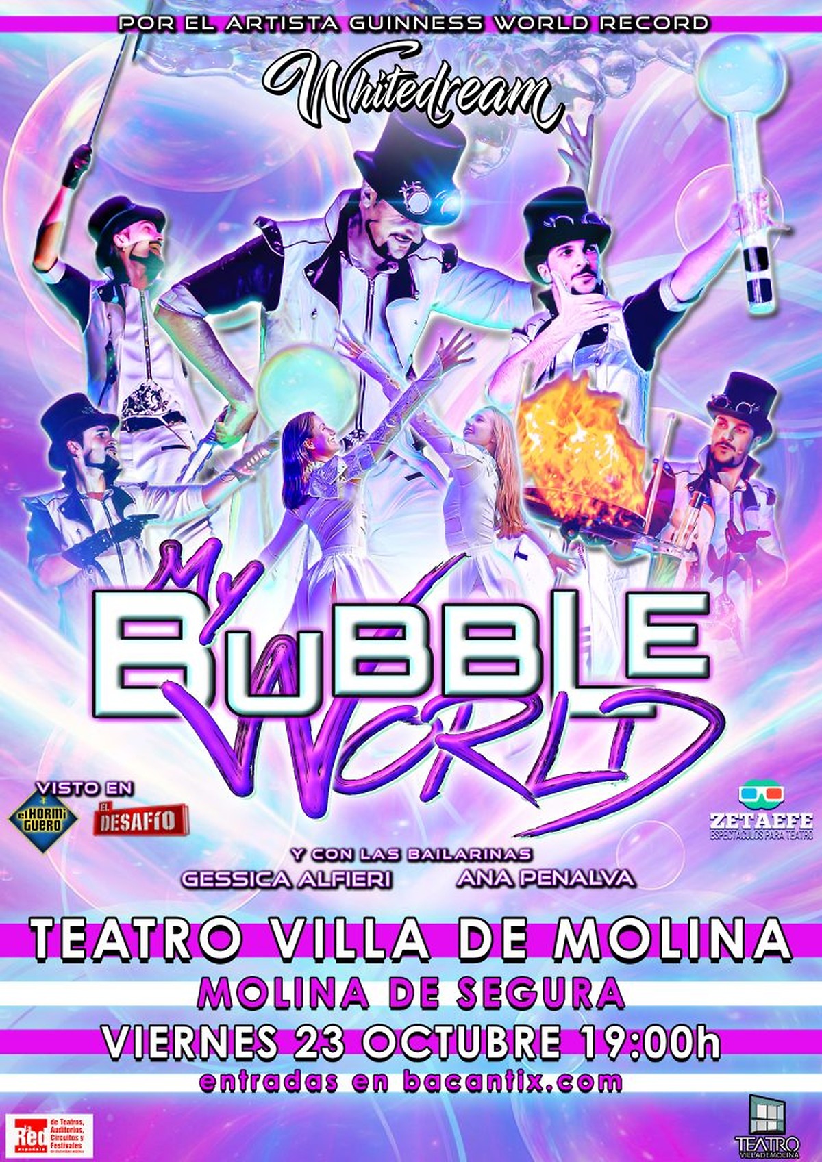 Whitedream to showcase magical bubble show 'My Bubble World' in Molina