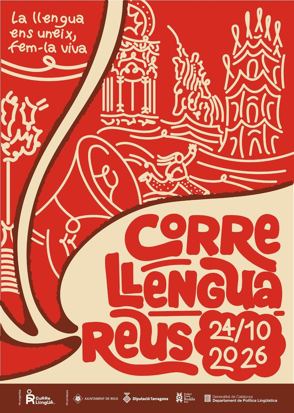 Reus city council supports Marxa per la Llengua event