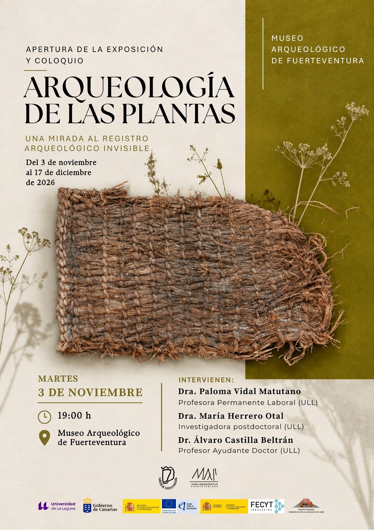 Fuerteventura archaeological museum opens 'archaeology of plants' exhibition