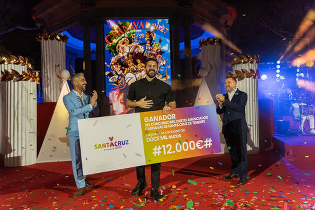 Santa Cruz de Tenerife unveils 2027 carnival poster: ‘the legacy of an empire’ by Nareme Melián