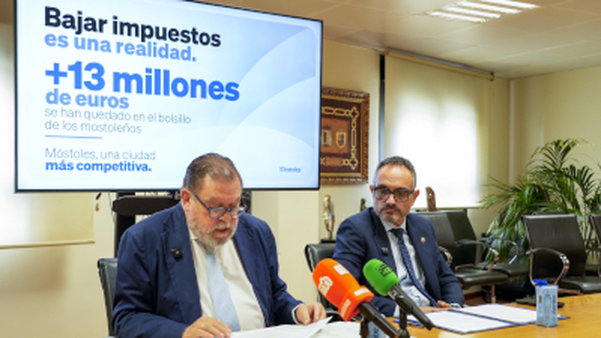 Móstoles reduces property tax (IBI) to 0.48% in 2027 fiscal ordinances