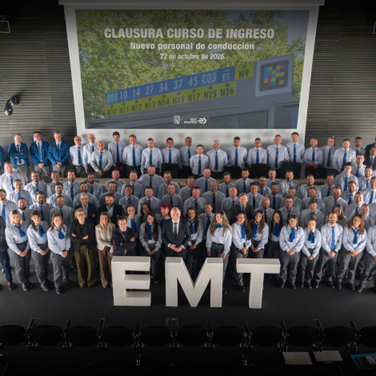 Madrid city council hires 87 new bus drivers for EMT