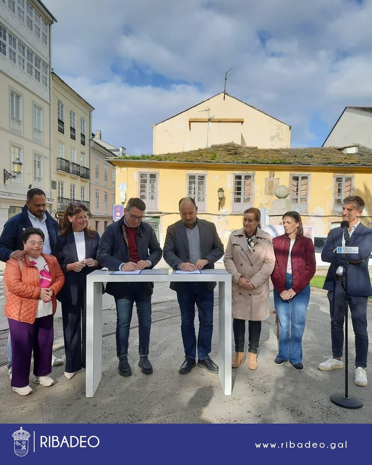 Ribadeo and Xunta sign agreement to rehabilitate Casa Maseda as a tourism office