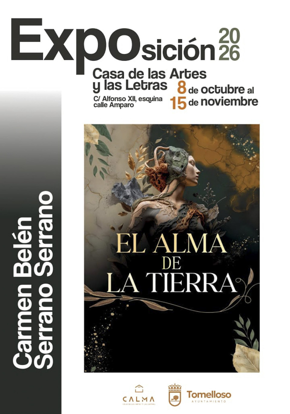 Exhibition 'the soul of the earth' by Carmen Belén Serrano opens in Tomelloso