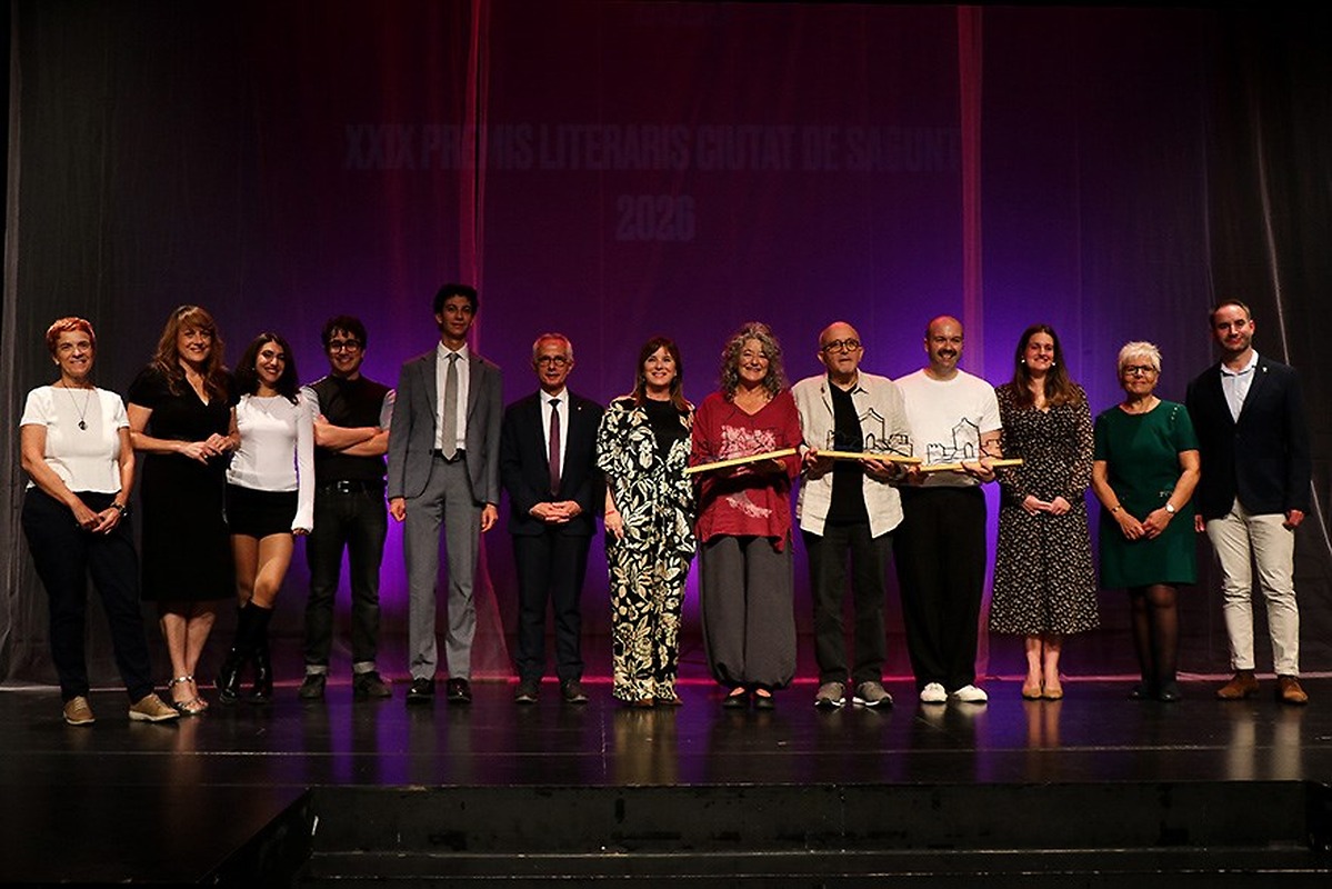 Gabinet de Promoció del Valencià awards XXIX Ciutat de Sagunt literary prizes