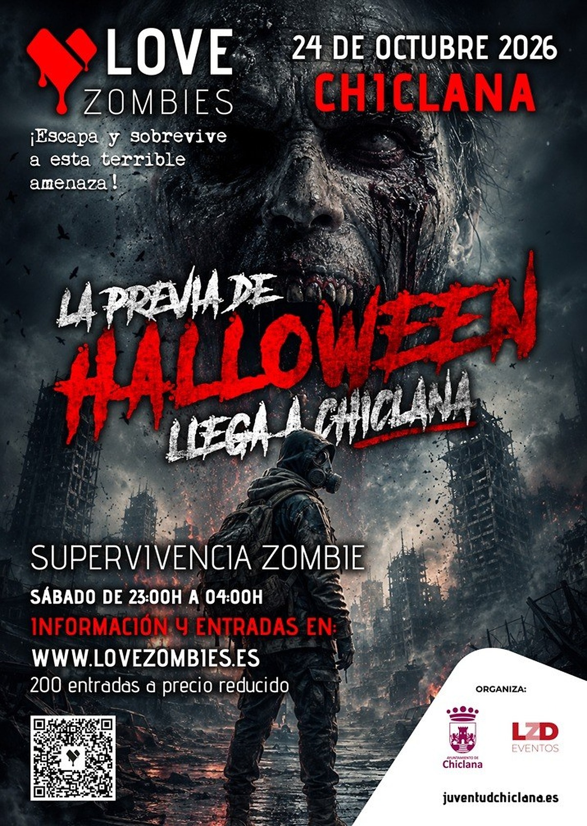 Zombies return to Chiclana for annual event