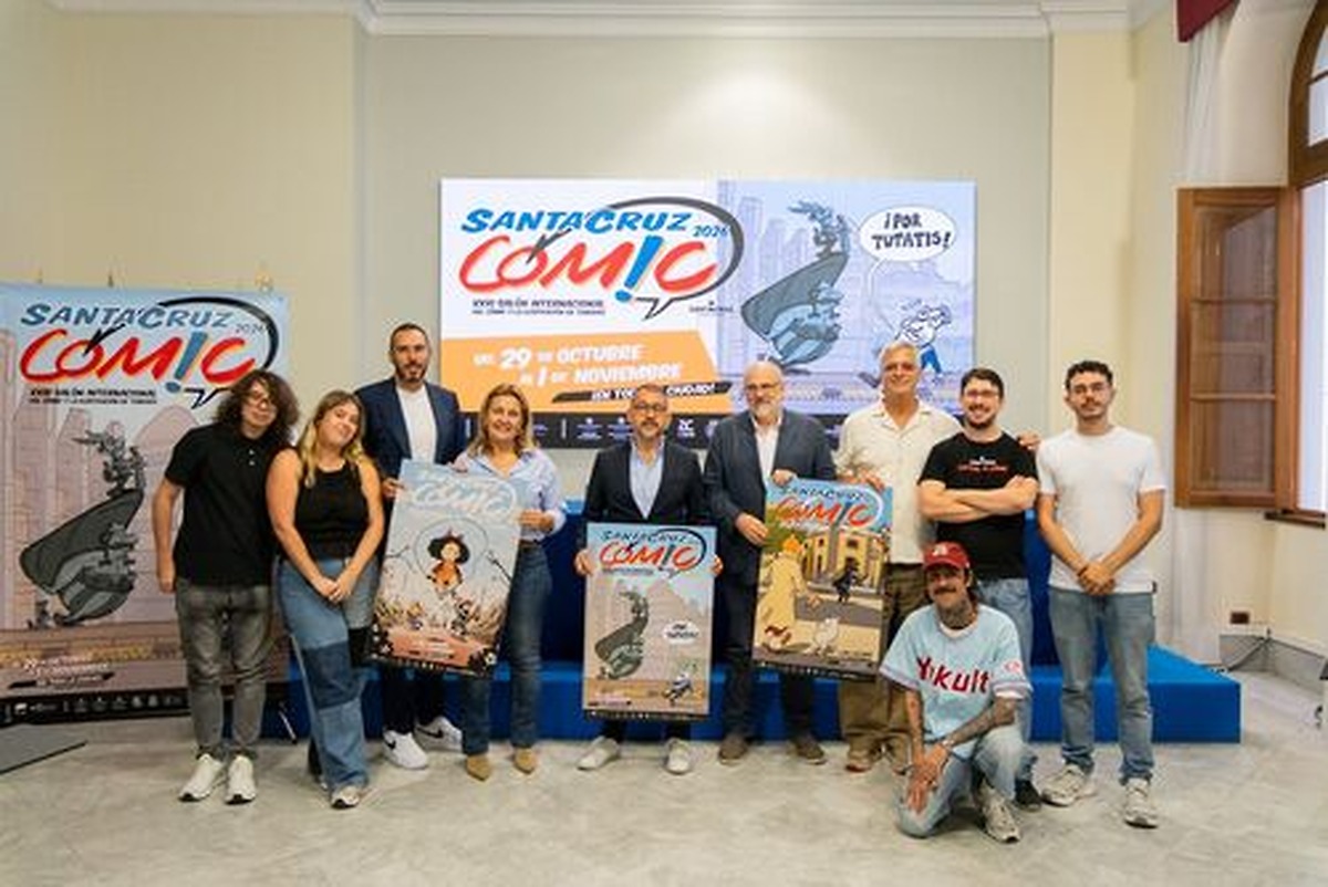 Santa Cruz to host over a hundred activities at the 23rd edition of the Tenerife comic salon