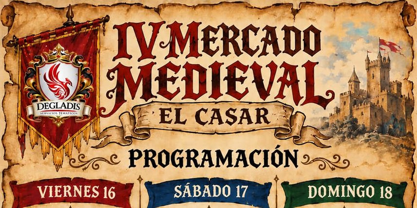 El Casar to host its fourth medieval market from 16 to 18 October