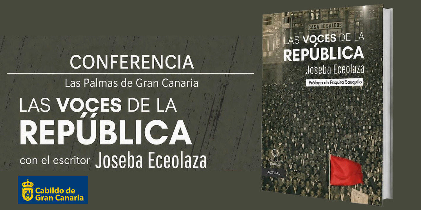 Book presentation of ‘Las voces de la República’ by Joseba Eceolaza in Gran Canaria