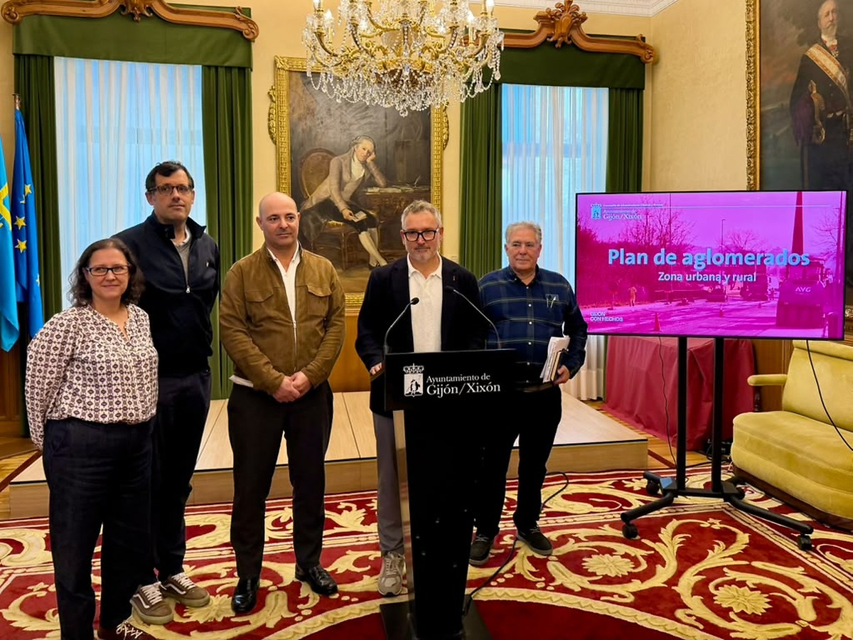 Gijón to invest nearly 4 million euros in asphalt renewal for 156 streets and paths