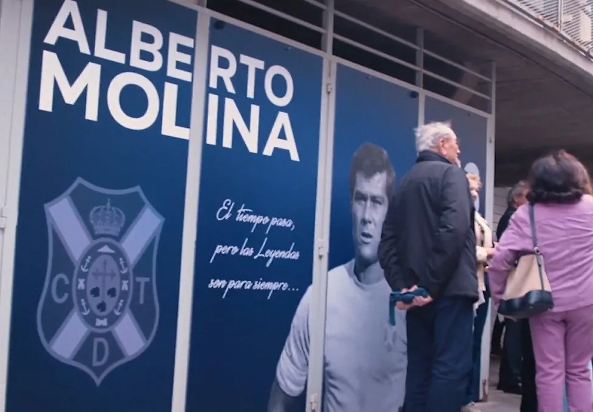 CD Tenerife pays tribute to Alberto Molina following his passing