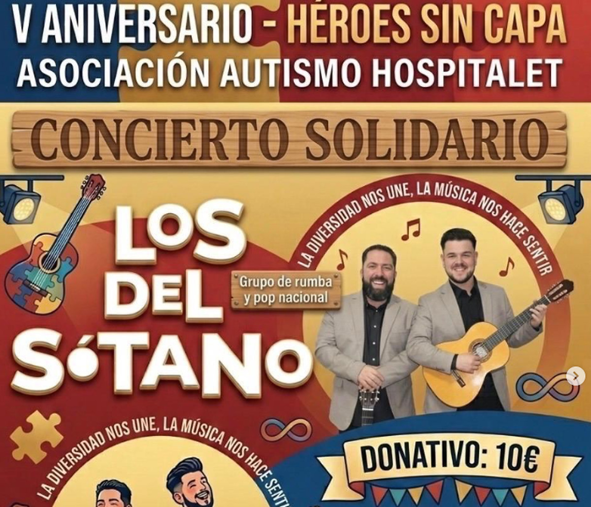 Héroes sin capa marks fifth anniversary with charity concert
