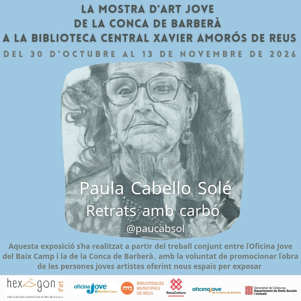22nd mostra d'art jove features paula cabello exhibition in reus