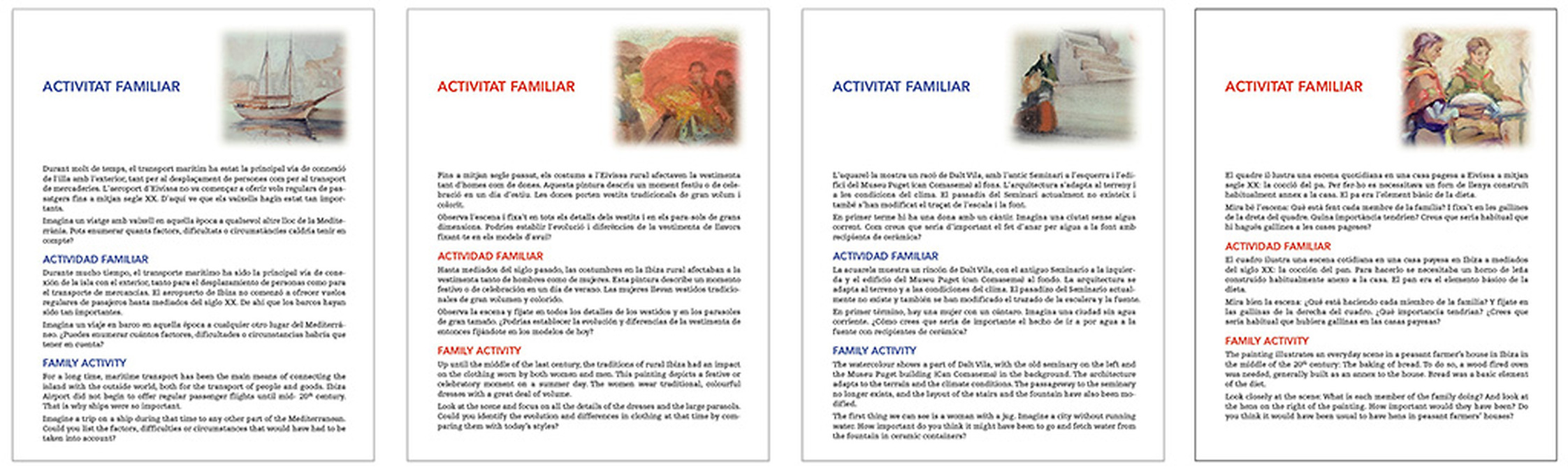 Museu Puget in Eivissa launches four educational activities for children and families