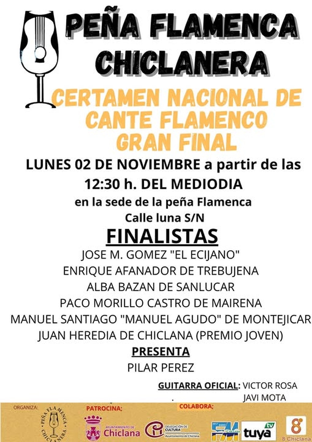 Final of national flamenco singing competition postponed to Monday