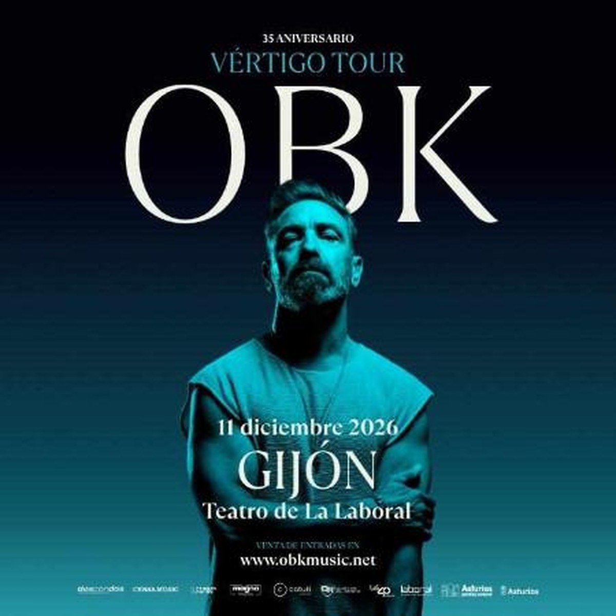 OBK to celebrate 35 years with Vértigo Tour concert in Gijón