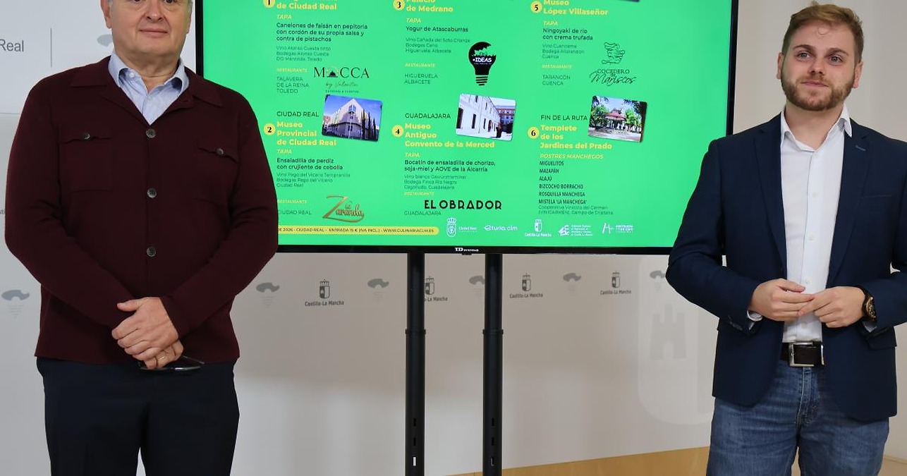 regional government and Ciudad Real hospitality association to host culinary and heritage experiences