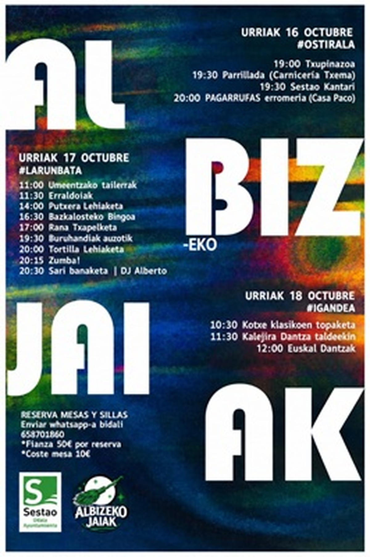Fiestas de Albiz set to celebrate community spirit in Sestao
