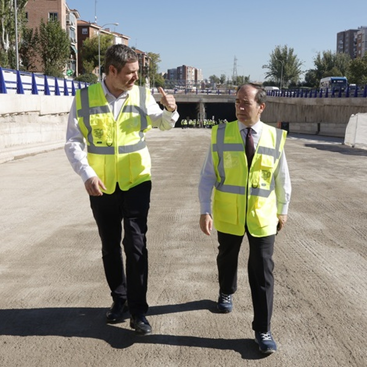 Modifications to A-5 route for underground works progress