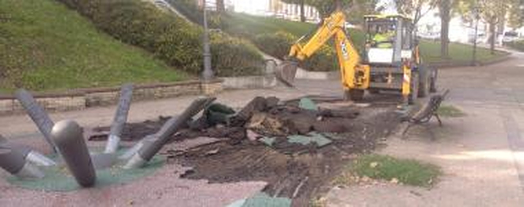Santander begins comprehensive renovation of La Teja children's park