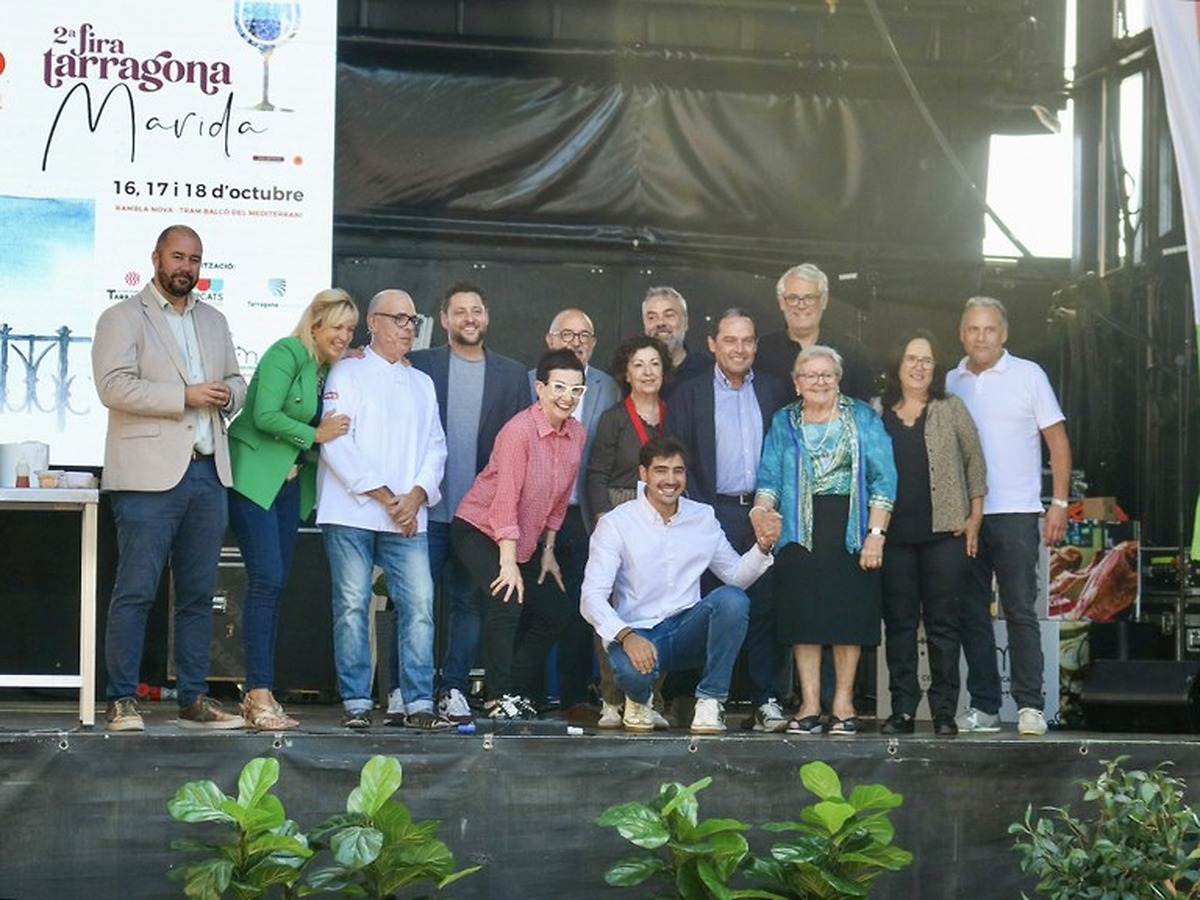 Carme Ruscalleda inaugurates the grand romesco festival and the second edition of the Tarragona Marida fair